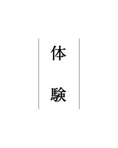 体験